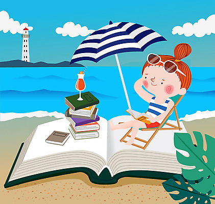 여자 교육 어린이라이프 음료 어린이 바다 하늘색 일러스트 상상 교육캐릭터 등대 한명 사람 해변 책 여름 선글라스 독서 파라솔 즐거움 선베드 상상력 에듀 소녀한명만 스쿨팩 국내일러스트 일러캐릭터 AI파일 캐릭터 1 라이프스타일 계절 감정 안경 의자 파란색 에듀케이션 여자한명만 소녀만 파일형식 벡터