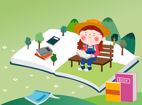 나무 여자 교육 어린이라이프 어린이 벤치 일러스트 상상 산 교육캐릭터 한명 사람 책 연두색 독서 즐거움 상상력 에듀 소녀한명만 스쿨팩 국내일러스트 일러캐릭터 AI파일 식물 캐릭터 1 라이프스타일 감정 의자 초록색 에듀케이션 여자한명만 소녀만 파일형식 벡터
