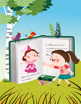 여자 교육 어린이라이프 어린이 일러스트 상상 조류 교육캐릭터 한명 사람 책 초록색 독서 즐거움 상상력 에듀 소녀한명만 스쿨팩 국내일러스트 일러캐릭터 AI파일 동물 캐릭터 1 라이프스타일 감정 컬러 에듀케이션 여자한명만 소녀만 파일형식 벡터