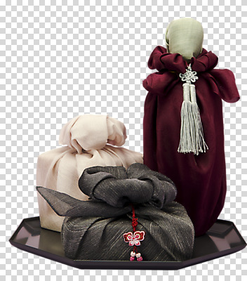 편집이미지 전통 포장 전통소품 쟁반 선물 누끼 사람없음 보자기 세개 오브젝트 PNG 음료수병 편집소스 3 병_담는 파일형식 천_직물