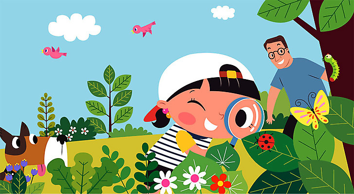 나무 직업 여자 남자 꽃 반려견 어린이 나비 곤충 일러스트 가족 놀이 조류 돋보기 나뭇잎 사람 성인 두명 컬러풀 체험학습 체험 아빠 강아지 즐거움 무당벌레 애벌레 직업체험 곤충학자 부녀 국내일러스트 AI파일 식물 동물 딸 감정 컬러 컨셉 잎 관계 반려동물 개 벌레 파일형식 벡터