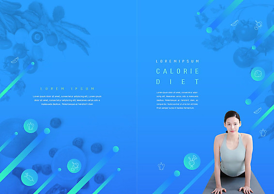 PSD 템플릿 표지디자인 북디자인 출판디자인 여자 표지 리플렛 몸매관리 다이어트 채소 북커버 요가 건강 한명 이벤트 팜플렛 성인 30대 파란색 운동 뷰티 건강관리 한국인 칼로리 성인여자한명만 이미지템플릿 1 웰빙 컬러 관리 사람 동양인 장년 여자한명만 성인여자만 파일형식