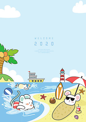 바다 하늘색 일러스트 휴가 새해 프레임 등대 세마리 사람없음 여름 여름휴가 바캉스 모래사장 야자수 달력 십이지신 파라솔 서핑보드 쥐띠 쥐 코코넛 쥐캐릭터 7월 프레임일러스트 흰쥐 선박 2020년 경자년 국내일러스트 AI파일 나무 계절 동물캐릭터 수상교통 과일 3 파란색 보드_스포츠 날짜 설치류 연도 파일형식 벡터 여름_계절