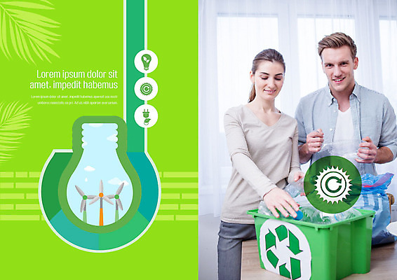 PSD 서양인 외국인 템플릿 표지디자인 북디자인 출판디자인 여자 남자 내지 리플렛 북커버 팜플렛 성인 두명 초록색 자연보호 환경 그린캠페인 재활용 그린에너지 풍력에너지 플라스틱 에코 재활용품 업사이클링 성인만 그린슈머 이미지템플릿 캠페인 컬러 자연 재질 사람 인종 에너지 보호 친환경 파일형식