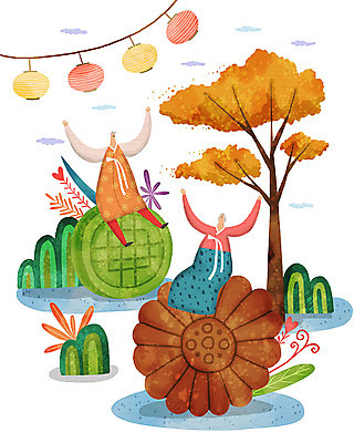 PSD 나무 식물 구름 여자 명절 할아버지 노년 남자 꽃 할머니 일러스트 가족 나뭇잎 산 함께함 사람 두명 추석 화목 가을 등불 한복 약과 국내일러스트 자연요소 한국전통 전통 계절 기념일 컨셉 잎 관계 조명 성인 전통음식 전통의상 파일형식