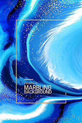 PSD 영어 백그라운드 그래픽백그라운드 일러스트 타이포그라피 사람없음 그래픽 파란색 얼룩 기하학 마블링 국내일러스트 문자 컬러 무늬 파일형식