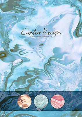 PSD 영어 백그라운드 그래픽백그라운드 일러스트 타이포그라피 사람없음 그래픽 파란색 얼룩 기하학 마블링 국내일러스트 문자 컬러 무늬 파일형식