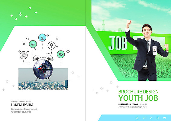 PSD 템플릿 표지디자인 북디자인 출판디자인 표지 남자 리플렛 북커버 비즈니스 한명 팜플렛 20대 성인 초록색 파이팅 한국인 자명종 구직 비즈니스맨 취업준비생 구인구직 성인남자한명만 이미지템플릿 1 시계 컬러 컨셉 모션 사람 동양인 청년 알람 직장인 구인 남자한명만 성인남자만 파일형식