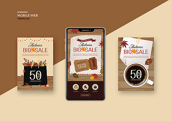 PSD 템플릿 라이프스타일 배너템플릿 ZIP 웹템플릿 단풍 낙엽 디자인시안 모바일 이벤트 사람없음 스마트폰 세트 쇼핑백 갈색 가을 어플리케이션 커피잔 쿠폰 모바일템플릿 모바일웹 도토리 소셜네트워크 소셜미디어 웹배너 모바일앱 SNS배너 모바일페이지 이미지템플릿 배너 계절 커피 컬러 잎 가방 잔 생활 핸드폰 스마트기기 견과류 페이지 파일형식