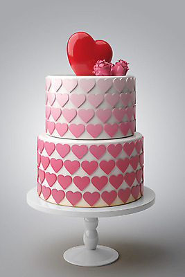 PSD 편집이미지 분홍색 기념 사랑 이벤트 사람없음 컬러풀 한개 3D소스 3D 세일 케이크 하트 축하 달콤 디지털합성 오브젝트 파티용품 편집소스 2단케이크 편집3D 모양 1 감정 컬러 컨셉 디저트 파티 맛 이벤트용품 파일형식