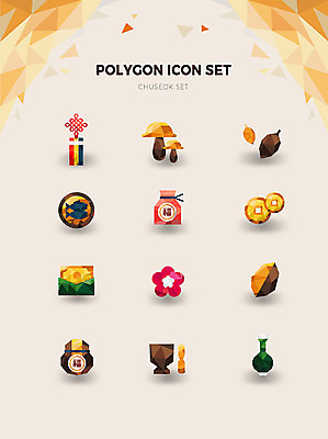 아이콘 술잔 나뭇잎 복주머니 어류 사람없음 세트 추석 버섯 가을 복 노리개 절구 엽전 생선전 폴리곤 2D아이콘 AI파일 계절 명절 잎 잔 전통소품 동전 한자 수중동물 도구 전 파일형식 벡터