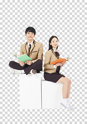 전신 편집이미지 학생 응시 여학생 여자 교육 남자 교복 남학생 모션 청소년 여고생 고등학생 미소 들기 누끼 사람 앉기 두명 앞모습 옆모습 10대 책 십대라이프스타일 한국인 청소년교육 교과서 긍정 문제집 PNG 십대만 편집소스 남고생 고등교육 라이프스타일 시선 옷 뷰포인트 컨셉 교재 표정 동양인 파일형식