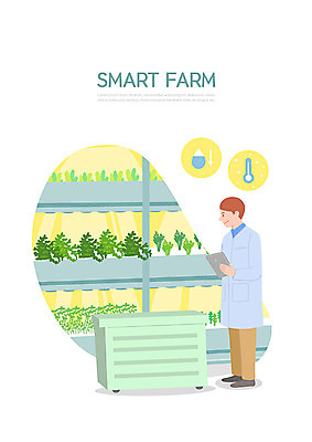 PSD 남자 일러스트 한명 사람 성인 물 농작물 스마트폰 컬러풀 태블릿 실험복 연구원 스마트 온도 수경재배 사물인터넷 성인남자한명만 스마트팜 국내일러스트 자연요소 직업 1 컬러 컨셉 농업 정보기술 전자제품 핸드폰 스마트기기 농장 가운 남자한명만 성인남자만 파일형식