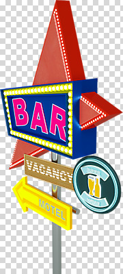 편집이미지 영어 화살표 간판 주류 누끼 타이포그라피 사람없음 하이앵글 컬러풀 3D 바 입체 디지털합성 네온 호프 PNG 여관 옥외간판 목업 편집소스 문자 음료 뷰포인트 컬러 숙소 맥주 파일형식