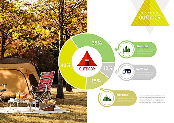PSD 나무 템플릿 표지디자인 북디자인 출판디자인 내지 리플렛 단풍 낙엽 북커버 의자 산 아웃도어 텐트 팜플렛 사람없음 캠핑 가을 은행나무 캠핑카 이미지템플릿 식물 계절 가구 잎 자동차 레저 캠핑도구 파일형식