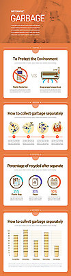 일러스트 그래프 사람없음 환경 주황색 재활용 인포그래픽 정보 그린에너지 쓰레기 플라스틱 에어컨 에코 페트병 분리배출 국내일러스트 AI파일 컬러 재질 가전제품 에너지 친환경 병_담는 파일형식 벡터