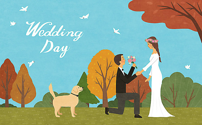 PSD 나무 식물 한마리 여자 남자 꽃 행복 신부 부케 웨딩드레스 신랑 결혼 일러스트 신혼부부 조류 사랑 사람 정장 턱시도 초원 성인 두명 가을풍경 기쁨 가을 강아지 청첩장 성인만 웨딩촬영 국내일러스트 동물 1 부부 드레스 옷 계절 감정 꽃다발 카드_감사 풍경 이벤트 반려동물 개 신혼 기념사진 파일형식 가을_계절