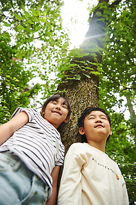 포토 JPG 주간 나무 공원 여자 남자 어린이라이프 초등학생 어린이 로우앵글 자연 아웃도어 서기 웃음 사람 소녀 소년 상반신 야외 두명 앞모습 여름 친구 눈감음 기댐 한국인 체험학습 체험 숲속 숲 즐거움 공기 용인 휴양림 국내포토 자연요소 식물 학생 라이프스타일 계절 공공시설 감정 뷰포인트 컨셉 관계 모션 표정 동양인 생태계 경기도 파일형식
