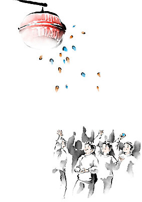 PSD 여자 교육 남자 어린이 일러스트 캘리그라피 붓터치 사람 소녀 소년 여러명 가을 흰색 던지기 즐거움 번짐 체육복 박 체육대회 공던지기 모래주머니 박터트리기 에듀 에듀케이션 어린이만 스쿨팩 국내일러스트 계절 감정 컬러 다수 모션 운동복 체육 대회 파일형식 효과