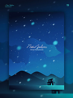 디자인 백그라운드 일러스트 하늘 산 풍경 사람없음 건물 그래픽 뷰티 눈 고독 야간 남색 눈보라 평야 미니멀 클래식블루 국내일러스트 AI파일 자연요소 건축물 감정 컬러 자연 날씨 눈_날씨 파란색 파일형식 벡터 트랜드컬러