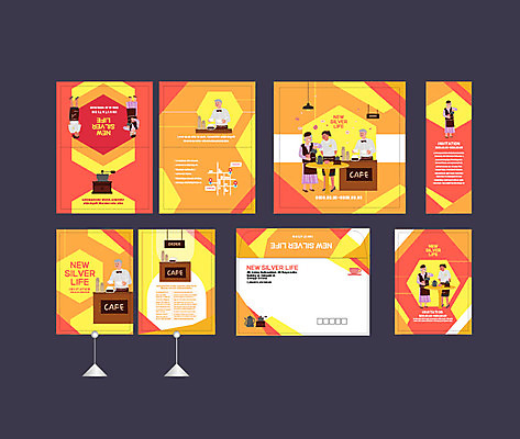 템플릿 배너 배너템플릿 여자 노년 남자 이벤트 여러명 성인 실버라이프 세트 카페 현수막 엽서 초대장 바리스타 아르바이트 소봉투 행사세트 행사템플릿 비정규직 AI파일 직업 라이프스타일 다수 비즈니스 편지봉투 카드_감사 사람 상점 편지 파일형식 벡터