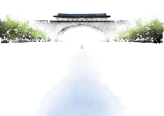 PSD 나무 전통 일러스트 캘리그라피 붓터치 한옥 흑백 풍경 사람없음 강 번짐 기와지붕 풍경화 가교 국내일러스트 식물 한국전통 건축물 고건축 지붕 촬영기법 기와 그림 파일형식 효과