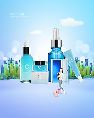 PSD 구름 편집이미지 여자 꽃다발 한명 사람 20대 성인 건물 옆모습 파란색 선물상자 뷰티 문 화장품 한국인 즐거움 스킨케어 목업 성인여자한명만 이미지편집 자연요소 1 건축물 꽃 감정 뷰포인트 컬러 선물 동양인 청년 상자 여자한명만 성인여자만 파일형식