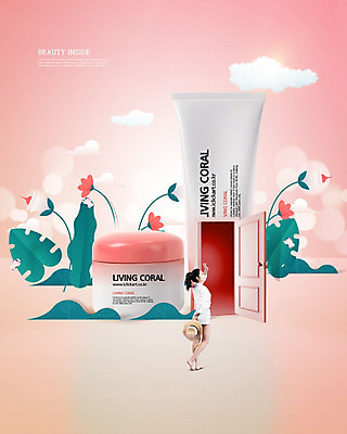 PSD 구름 편집이미지 여자 꽃 분홍색 한명 사람 성인 옆모습 30대 뷰티 문 화장품 한국인 즐거움 밀짚모자 스킨케어 목업 성인여자한명만 이미지편집 자연요소 식물 모자_잡화 1 감정 뷰포인트 컬러 동양인 장년 여자한명만 성인여자만 파일형식