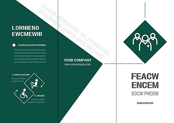 템플릿 표지디자인 북디자인 출판디자인 표지 리플렛 북커버 3단접지 의학 사람모양 병원 텐트 팜플렛 사람없음 초록색 세트 휠체어 마름모 이미지템플릿 AI파일 모양 도형 컬러 캠핑도구 파일형식 벡터