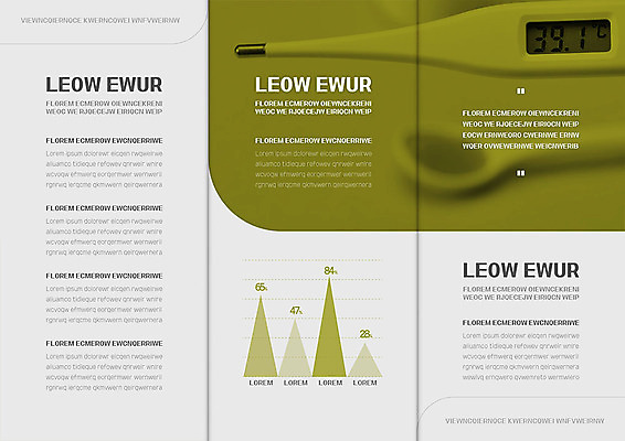 템플릿 표지디자인 북디자인 출판디자인 내지 리플렛 북커버 3단접지 의학 그래프 텐트 팜플렛 사람없음 초록색 세트 온도계 체온계 체온 이미지템플릿 AI파일 컬러 캠핑도구 파일형식 벡터