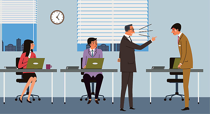 여자 남자 의자 일러스트 회사 직장 사람 여러명 성인 비즈니스라이프 노트북 손상 짜증 비즈니스맨 비즈니스우먼 상사 사회이슈 책상 직원 문서 불쾌함 명예 간부 강요 부하직원 차별 힘듦 성인만 직장내괴롭힘 불편함 국내일러스트 AI파일 라이프스타일 감정 가구 다수 컨셉 비즈니스 전자제품 직장인 감각 파일형식 벡터