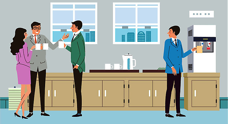 여자 남자 일러스트 회사 직장 사람 여러명 성인 비즈니스라이프 짜증 쓰레기통 비즈니스맨 비즈니스우먼 상사 커피포트 사회이슈 동료 직원 불쾌함 강요 따돌림 외톨이 정수기 제외 힘듦 성인만 직장내괴롭힘 불편함 탕비실 국내일러스트 AI파일 라이프스타일 감정 다수 컨셉 비즈니스 관계 주전자 직장인 감각 휴게실 왕따 파일형식 벡터