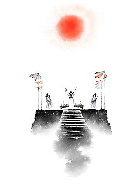 PSD 남자 일러스트 캘리그라피 붓터치 흑백 사람 여러명 태양 계단 역사 한복 제사 번짐 개천절 단군 단군신화 제단 토속신앙 환웅 국내일러스트 자연요소 한국전통 종교 다수 촬영기법 공휴일 전통의상 국경일 전통의례 신화 파일형식 효과