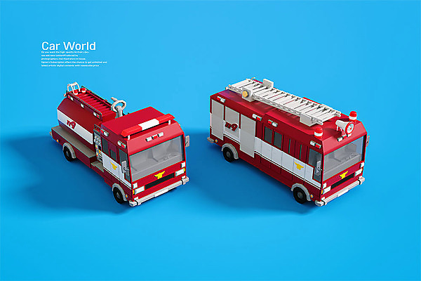 PSD 편집 편집이미지 사람없음 3D소스 3D 입체 디지털합성 오브젝트 파란배경 소방차 119 로우폴리 편집소스 편집3D 백그라운드 자동차 파란색 소방 전화번호 파일형식