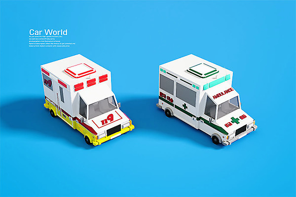 PSD 편집 편집이미지 사람없음 3D소스 3D 구급차 입체 디지털합성 오브젝트 파란배경 119 로우폴리 편집소스 소방응급차 편집3D 백그라운드 자동차 파란색 응급차 소방 전화번호 파일형식