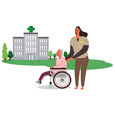 나무 직업 라이프스타일 여자 노년 일러스트 병원 사람 성인 두명 구직 봉사 즐거움 휠체어 사랑나눔 열정 요양 요양원 노인요양 심리 간병인 자격증 여자만 돌봄서비스 돌보미 국내일러스트 AI파일 식물 감정 컨셉 의학 사랑 생활 도움 간호 서비스 나눔 증명서 파일형식 벡터
