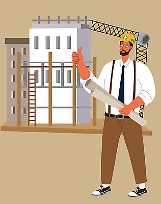 직업 건축물 남자 건축 맨라이프 일러스트 사다리 공사 한명 사람 성인 설계도 구직 헬멧 건축가 즐거움 기중기 열정 건축설계사 베이지색 시공 자격증 싱글라이프 성인남자한명만 국내일러스트 AI파일 1 라이프스타일 감정 컬러 컨셉 건설업 도구 중장비 보호장비 증명서 남자한명만 성인남자만 파일형식 벡터