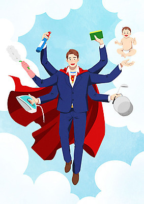 PSD 구름 남자 행복 아들 일러스트 가족 하늘 사람 정장 성인 두명 컬러풀 아기 아빠 냄비 망토 청소도구 즐거움 국자 슈퍼맨 다리미 수세미 세정제 슈퍼맨의상 슈퍼히어로 청소용솔 남자만 국내일러스트 자연요소 옷 감정 컬러 관계 주방용품 위생용품 가전제품 도구 솥 청소 영웅 파일형식