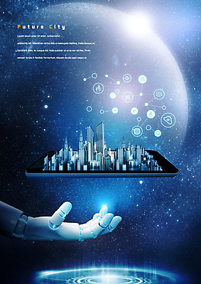 PSD 편집이미지 손 그래프 미래 새로움 사람없음 그래픽 파란색 태블릿 우주 터치 달 도시 남색 로봇 미래도시 로봇팔 홀로그램 4차산업 미래산업 이미지편집 자연요소 산업 컬러 컨셉 신체부위 전자제품 스마트기기 파일형식