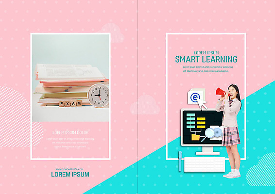 PSD 템플릿 표지디자인 북디자인 출판디자인 여학생 여자 교육 표지 교복 리플렛 분홍색 북커버 청소년 한명 팜플렛 10대 책 컴퓨터 확성기 외침 한국인 스마트 청소년교육 민트색 십대여자한명만 스마트러닝 이미지템플릿 1 학생 옷 컬러 컨셉 사람 동양인 전자제품 소리 여자한명만 십대여자만 파일형식