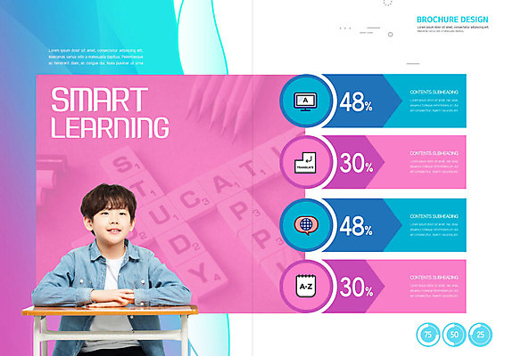 PSD 템플릿 표지디자인 북디자인 영어 출판디자인 어린이교육 교육 남자 내지 어린이 리플렛 분홍색 북커버 한명 팜플렛 파란색 한국인 스마트 책상 소년한명만 스마트러닝 이미지템플릿 문자 1 컬러 가구 컨셉 사람 동양인 남자한명만 소년만 파일형식