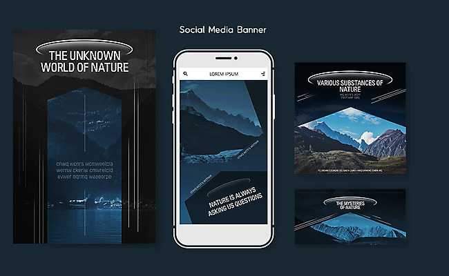 PSD 템플릿 배너템플릿 ZIP 호수 웹템플릿 자연 디자인시안 모바일 산 사람없음 세트 어플리케이션 남색 모바일템플릿 모바일웹 소셜네트워크 소셜미디어 웹배너 모바일앱 SNS배너 모바일페이지 이미지템플릿 배너 컬러 생태계 페이지 파일형식