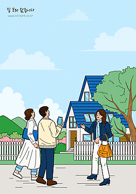 전신 나무 구름 부부 여자 남자 가방 일러스트 하늘 산 안내 서기 들기 성인 세명 스마트폰 울타리 내집마련 전원주택 공인중개사 단독주택 부동산중개인 성인만 국내일러스트 AI파일 자연요소 식물 직업 커플 잡화 모션 부동산 주택 사람 핸드폰 스마트기기 담장 중개인 파일형식 벡터