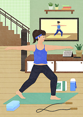 전신 PSD 여자 화분 거실 일러스트 요가 팔벌리기 집안 성인 취미 두명 수건 운동 계단 강사 텔레비전 요가자세 매트 달력 물병 서랍장 줄넘기 온라인강의 성인여자만 집콕 홈요가 스테이홈 레이어드홈 거실장 국내일러스트 직업 웰빙 포즈 가구 모션 실내 건강 사람 전자제품 위생용품 강의 물통 신조어 여자만 성인만 파일형식 홈트레이닝 사회적거리두기 앳홈라이프 언택트