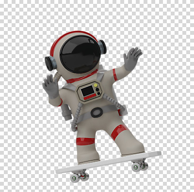 전신 편집 편집이미지 한명 누끼 사람 3D소스 3D 손들기 우주비행사 스케이트보드 배송 디지털합성 우주복 PNG 편집소스 1 옷 모션 우주 보드_스포츠 파일형식