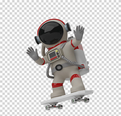 전신 편집 편집이미지 한명 누끼 사람 3D소스 3D 손들기 우주비행사 스케이트보드 배송 디지털합성 우주복 PNG 편집소스 1 옷 모션 우주 보드_스포츠 파일형식
