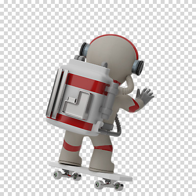 전신 편집 편집이미지 한명 누끼 사람 3D소스 3D 손들기 우주비행사 스케이트보드 배송 디지털합성 우주복 PNG 편집소스 1 옷 모션 우주 보드_스포츠 파일형식