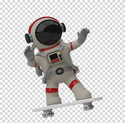 전신 편집 편집이미지 한명 누끼 사람 3D소스 3D 손들기 우주비행사 스케이트보드 배송 디지털합성 우주복 PNG 편집소스 1 옷 모션 우주 보드_스포츠 파일형식