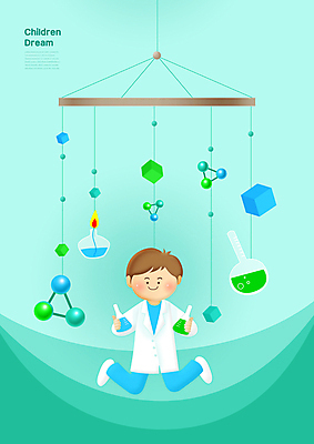 전신 PSD 남자 어린이 일러스트 실험기구 한명 들기 소년 연두색 꿈 실험복 과학자 삼각플라스크 원자 장래희망 모빌 알코올램프 둥근플라스크 흰가운 소년한명만 국내일러스트 직업 1 과학 모션 사람 초록색 아기용품 가운 플라스크 학자 남자한명만 소년만 파일형식