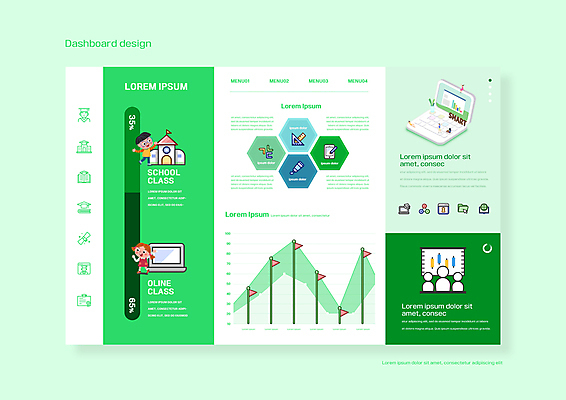 전신 PSD 편집이미지 여자 남자 어린이 학교 그래프 사람모양 자 소녀 소년 여러명 초록색 노트북 물감 깃발 막대그래프 비율 온라인강의 터치펜 어린이만 대시보드 이미지편집 모양 교육 컬러 다수 문구용품 사람 전자제품 펜 미술도구 강의 파일형식 언택트